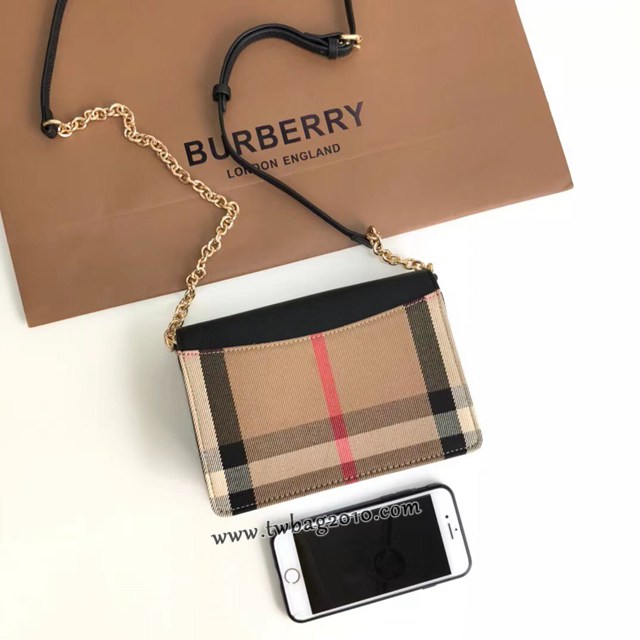 Burberry專門店新款兩用小肩包手包 巴寶莉鏈條單肩斜挎女包 yxb1411